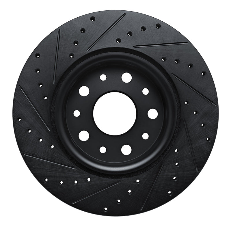 DFC D&S Black Brake Rotor (FRONT RIGHT): Jeep Wrangler 2018-25