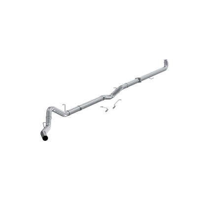 MBRP 01-04 Chevy/GMC 6.6L 4in Downpipe-Back Exhaust | Silverado/Sierra 2500/3500 (S6005SLM)