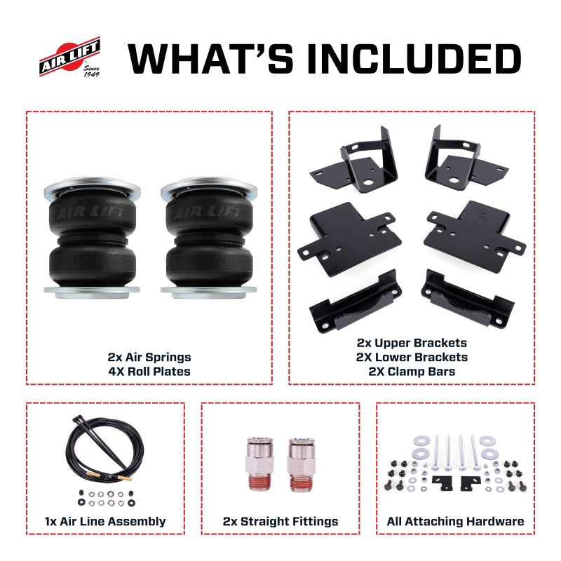 Air Lift 57384 LoadLifter 5000 Rear Air Spring Kit for 2025–2026 Toyota 4Runner