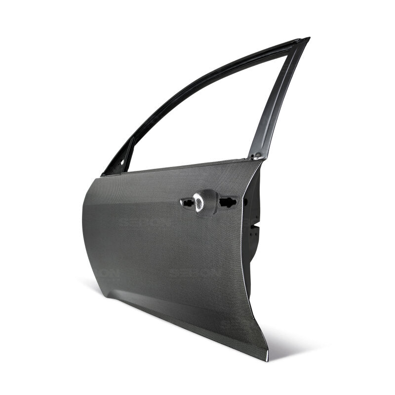 Seibon OE Style Gloss Carbon Fiber Front Doors | Honda Civic (17) (DD17HDCVR-F)