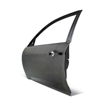 Seibon OE Style Gloss Carbon Fiber Front Doors | Honda Civic (17) (DD17HDCVR-F)