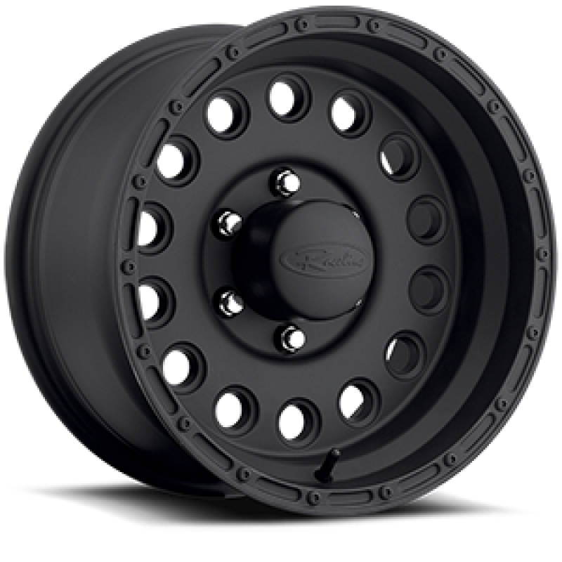 (set of 4) Raceline 887 Rock Crusher Satin Black | 17x9" +0mm | 6x139.7mm Wheel