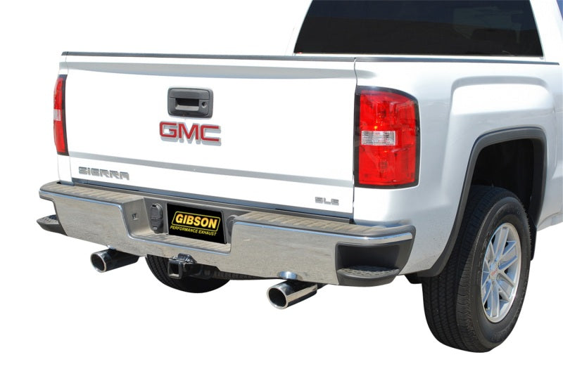 Gibson 3in/2.25in Cat-Back Dual Split Exhaust | Chevrolet Silverado 1500 LS 5.3L (15-18) (5657)