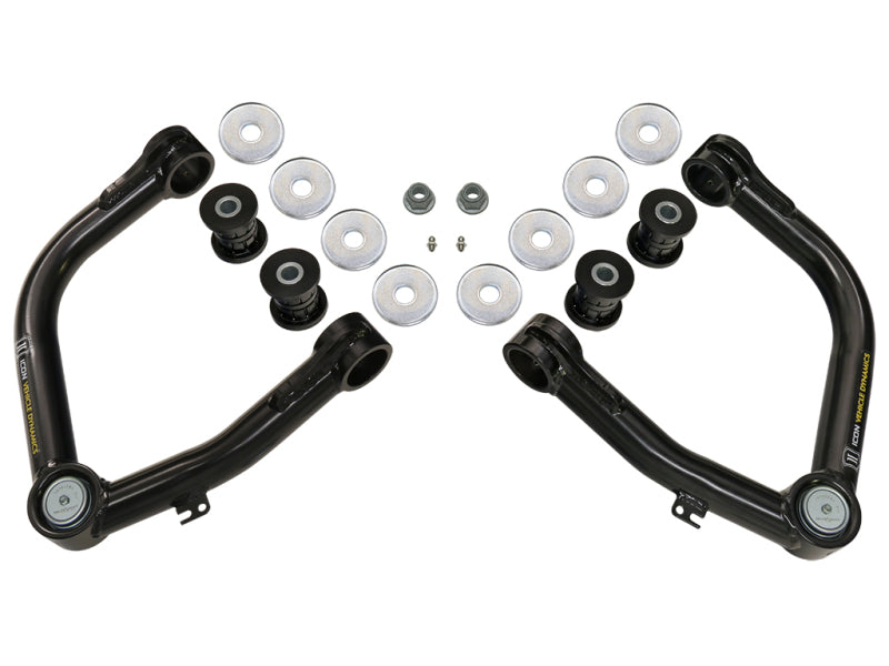 ICON 58460DJ Delta Joint Tubular Upper Control Arm Kit for 07-21 Toyota Tundra