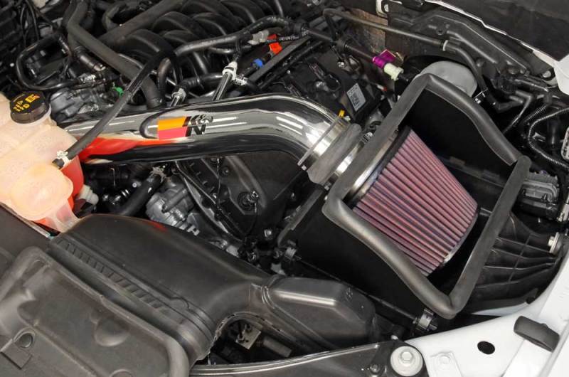 K&N High Flow Performance Intake Kit | Ford F150 (15) (77-2591KP)