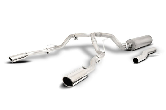 Gibson Dual Split Cat-Back Exhaust | GMC Yukon XL 1500 / Suburban 1500 5.3L (21-22) (65695)