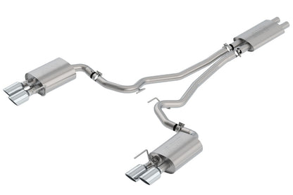 Borla 2018-2022 Mustang GT Cat-Back Exhaust Touring Rolled Tips | Mustang (1014045)