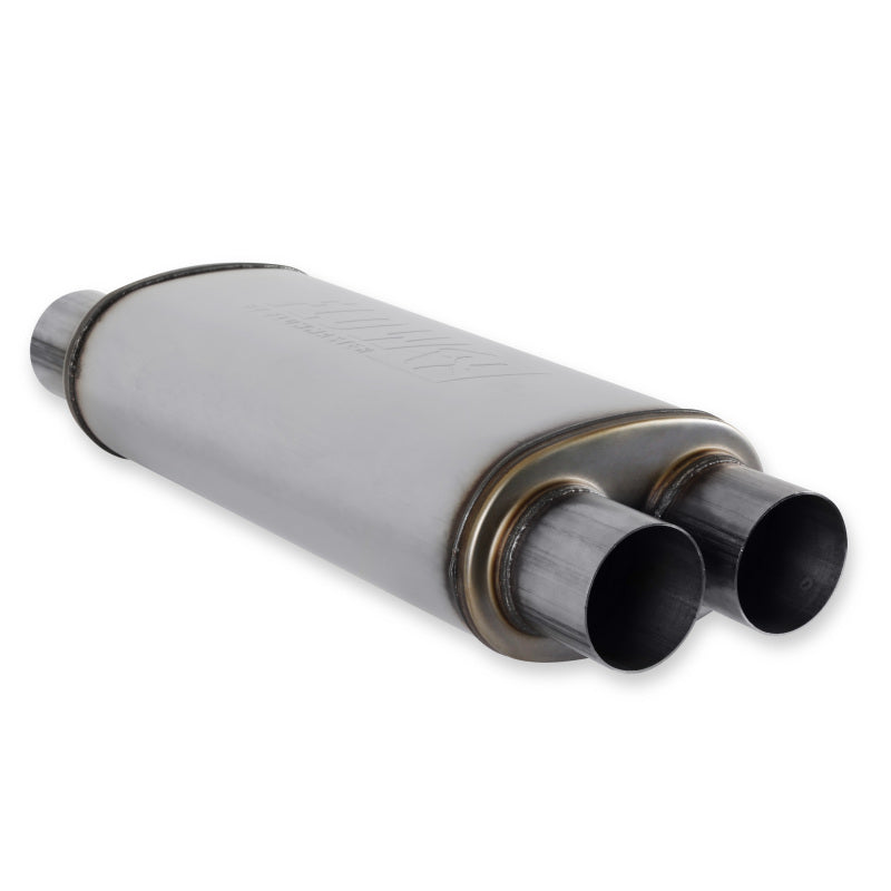 Flowmaster SS FlowFX Muffler 3 IN Dual IN/OUT w/ X-Pipe For 1999-2007 GM & Toyota (72469)