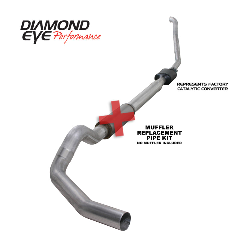 Diamond Eye 5in TB RPLC Pipe | Ford F-250/350 (K5314A-RP)