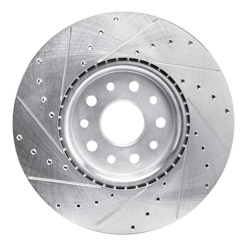 DFC D&S Silver Brake Rotor (FRONT RIGHT): Dodge Charger (21-25)