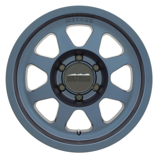 (set of 4) Method MR701 Bahia Blue | 17x9" -12mm | 6x5.5in Wheel