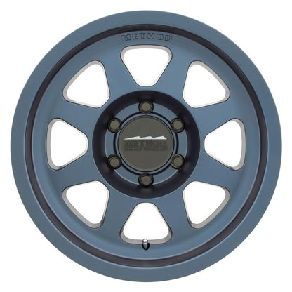 (set of 4) Method MR701 Bahia Blue | 17x8.5" +0mm | 6x5.5in Wheel