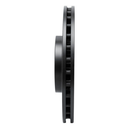 R1 Concepts Subaru Impreza Front Drilled & Slotted Black Rotor (ECB-13014R)