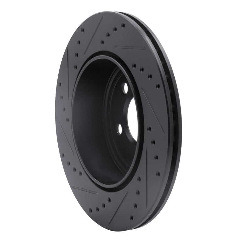 DFC D&S Black Brake Rotor (REAR RIGHT): Chrysler 300 (05-23)