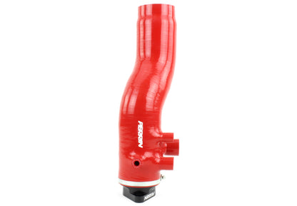 PERRIN 15-21 Subaru WRX / 14-18 Forester XT Turbo Inlet Hose 3in. w/ Turbo Adapter Flange - Red