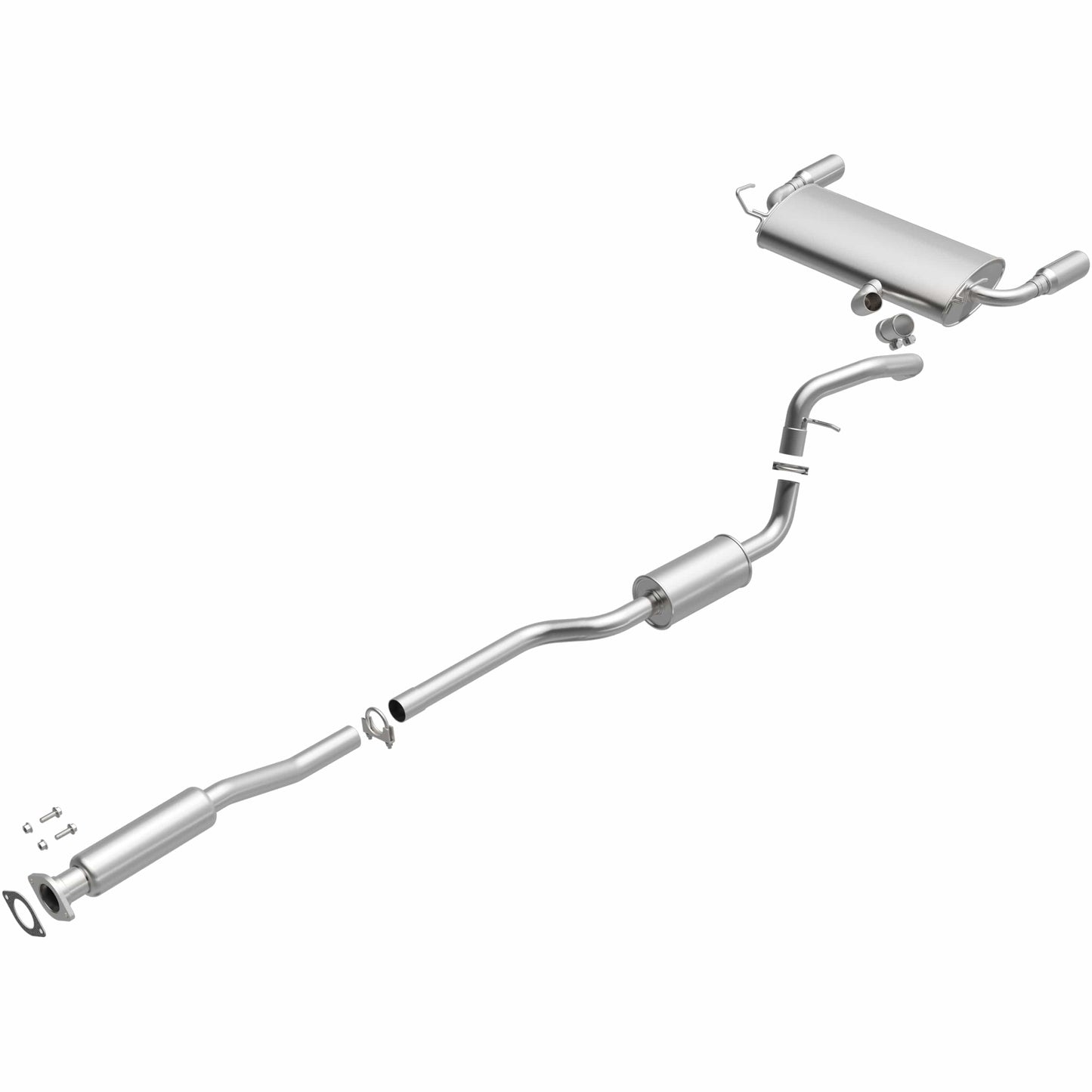 BRExhaust 2013-2019 Ford Escape Direct-Fit Replacement Exhaust System