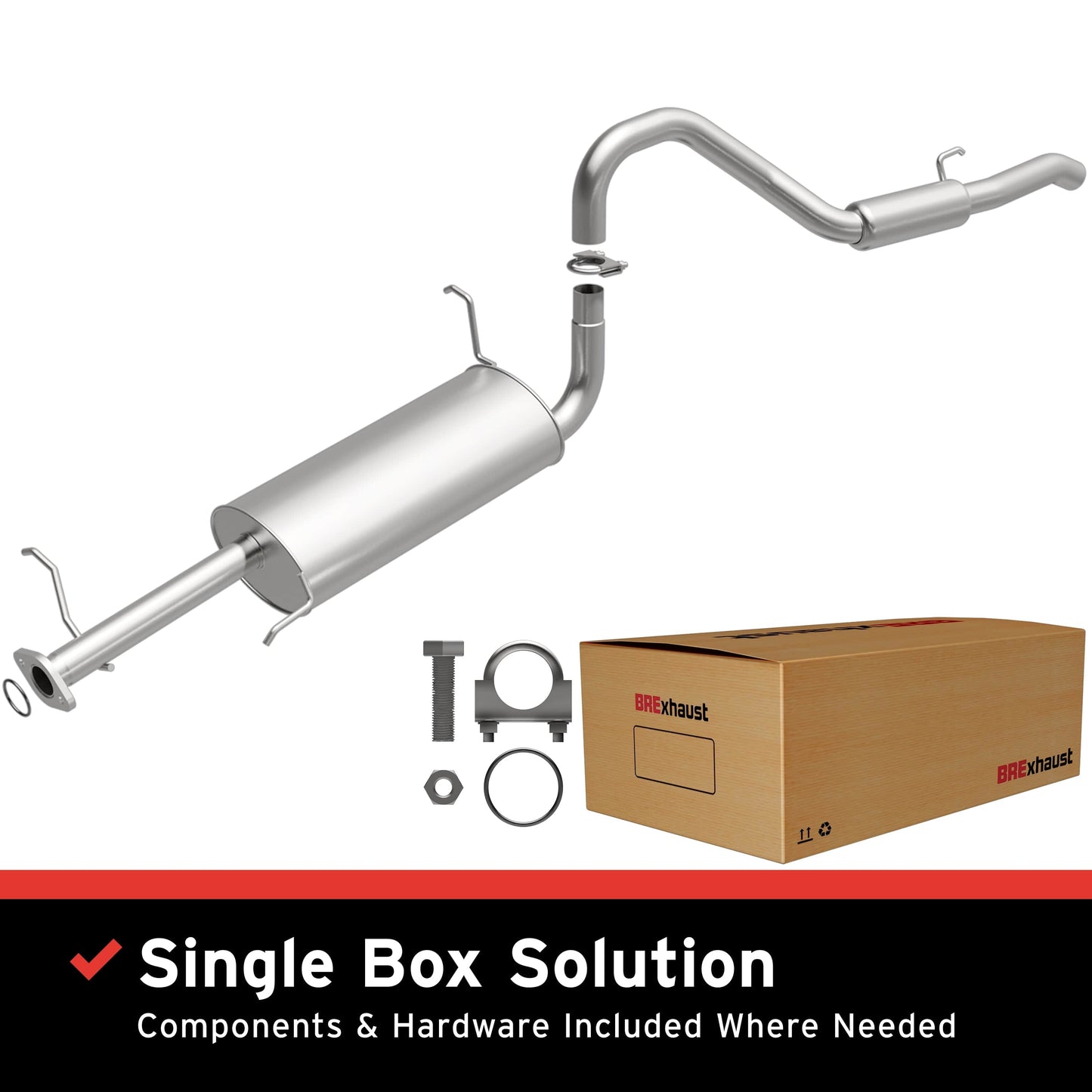 BRExhaust Direct-Fit Replacement Exhaust System 106-0394