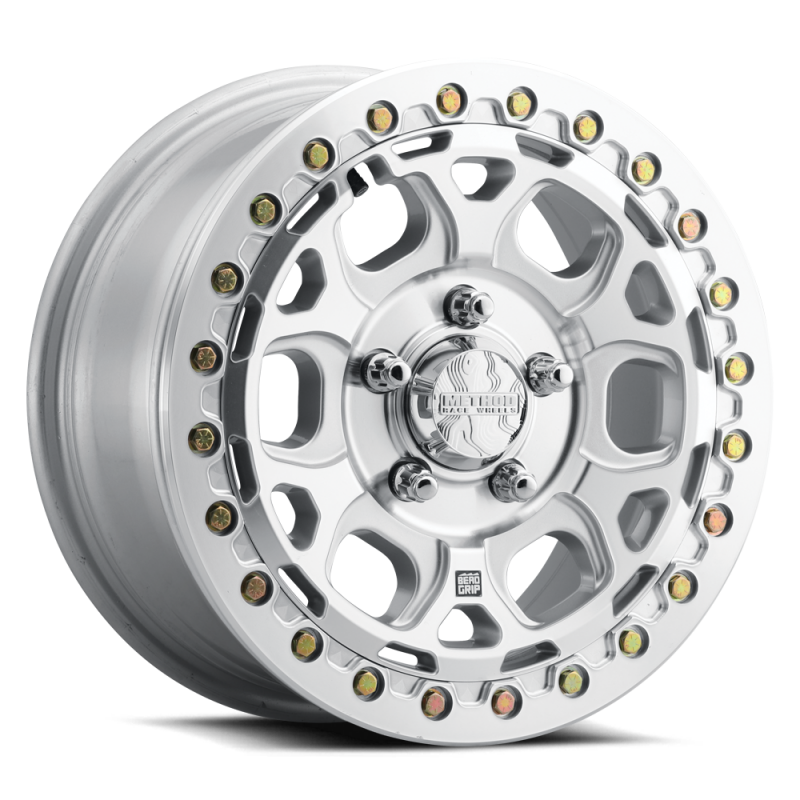 (set of 4) Method Wheels MR416 Machined Clear Coat | 15x7" +55mm | 5x4.5mm Wheel
