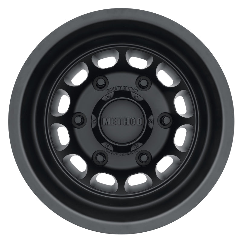 (set of 4) Method MR901 Van Dually Wheel Matte Black | 16x5.5" -138mm | 6x205mm Wheel