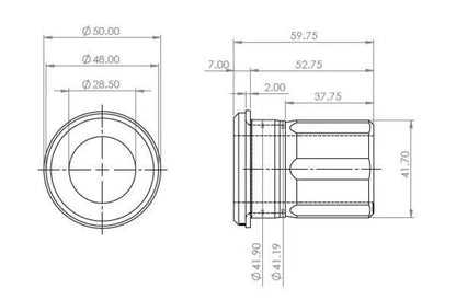 SuperPro 16-23 Mazda Miata MX5 Front Lower Control Arm Bushing Kit - Inner Forward Position