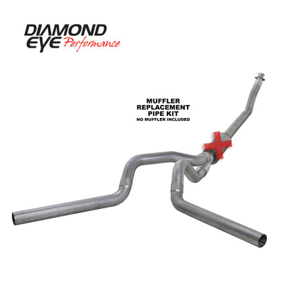 Diamond Eye 4in Turbo Back RPLC Pipe | Dodge Cummins 94-02 5.9L (K4214A-RP)