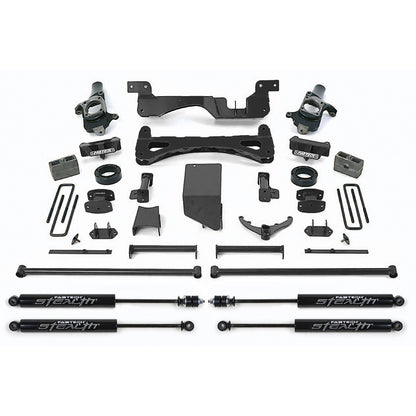 Fabtech 6in Perf Sys w/ Stealth | GM C/K2500HD / C/K3500 Non Dually (01-10) (K1014M)