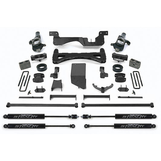 Fabtech 6in Perf Sys w/ Stealth | GM C/K2500HD / C/K3500 Non Dually (01-10) (K1014M)