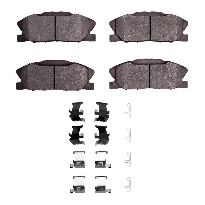 DFC HybriDynamic Brake Pads (FRONT): Dodge Charger (14-23) w/ Hardware