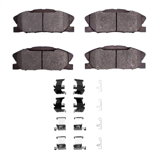 DFC Advanced Low Metallic Brake Pads & Hardware Kit (FRONT): Dodge Charger (14-23)