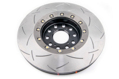 DBA 350mm x 32mm T3 D&S Slotted 2-Piece Rotor | Honda Civic 17+ Type R FK8 (DBA53700BLKS)
