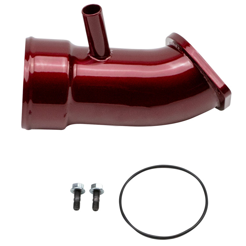 Wehrli 3.5in Intake Horn w/ PCV Port | Chevrolet 6.6L L5P Duramax (WCF100721-RED)