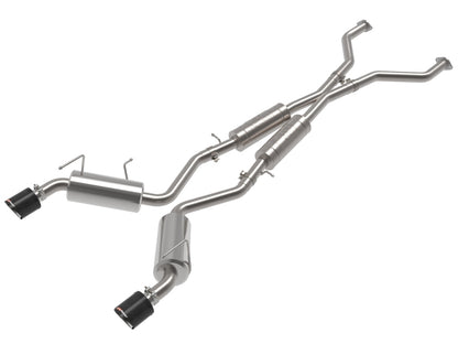 aFe Takeda Carbon Tip Cat-Back Exhaust System | Nissan 370Z (09-20) (49-36139-C)