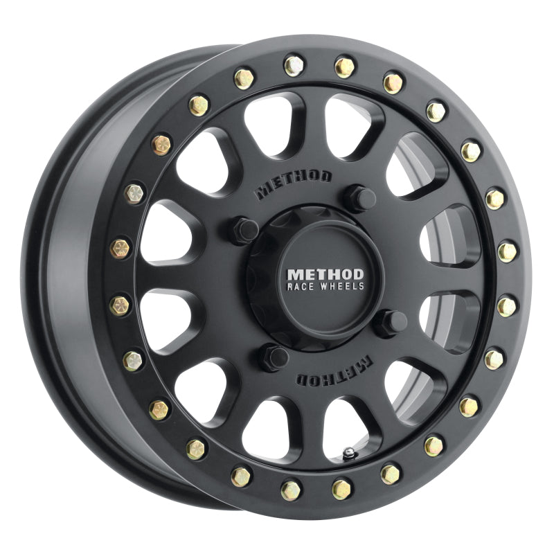 Method Wheels MR401 Matte Black | 15x6" +53mm | 4x156mm Wheel