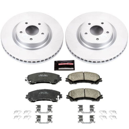 PowerStop Z17 Evo Geomet Coated Brake Kit | Infiniti Q50/Q60 (14-24, 18-22) (CRK8021)