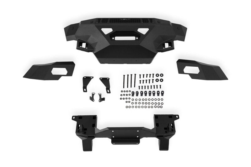 DV8 Offroad FBGC2-02 Spec Series Front Bumper 24-26 GMC Sierra 2500HD/3500HD