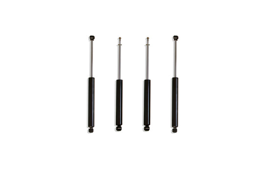 MaxTrac 4in Front & 1in Rear Shock Absorbers | RAM 3500 13-18 (947340S)