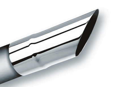 Borla SS 2.25in Single Round Angle-Cut Exhaust Tip | Universal (20106)