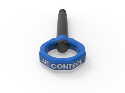 aFe 23-25 BMW M2 (G87) CONTROL Front / Rear Tow Hook - Blue