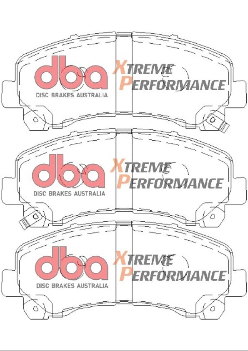 DBA XP Performance Front Brake Pads | Holden Colorado LX (08-12) (DB1841XP)