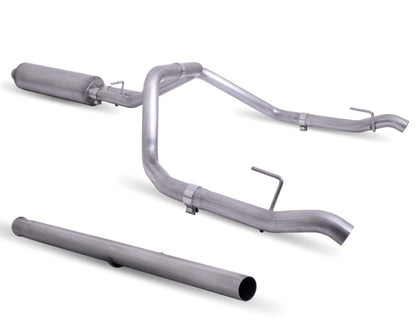 Gibson 5.3L Crew Cab Dual Split Cat-Back Exhaust | Silverado/GMC Sierra 1500 (19-23) (65698)