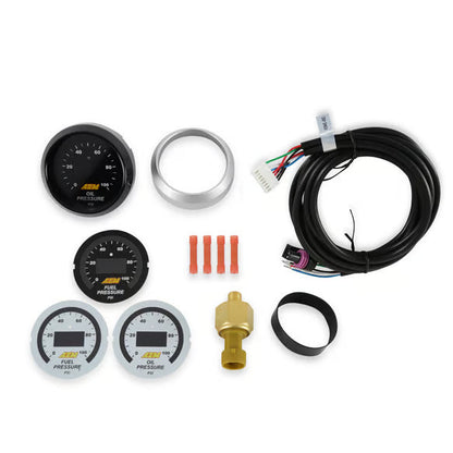 AEM Digital Oil/Fuel Pressure Gauges 0-100 PSI (30-4401)