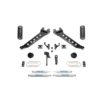 Fabtech 5in Radius Arm Kit w/ Performance Shocks | RAM 3500 4WD (13-18) (K3144)