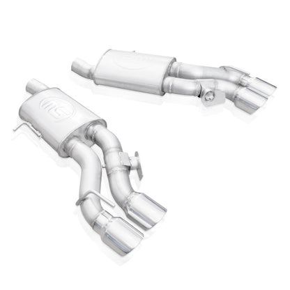 Stainless Works Axleback System Dual-Mode Turbo Mufflers 4in Tips | Cadillac CTS-V Sedan (16-18) (CTSV16MKS-FC)