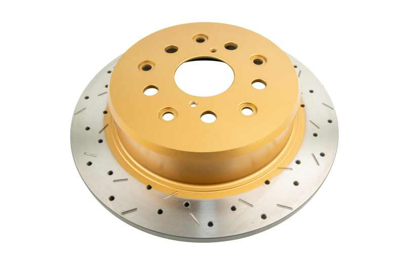 DBA 4000 Series Rear Drilled & Slotted Rotor | Lexus IS300 (00-05) (DBA4749XS)