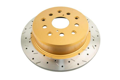 DBA 4000 Series Rear Drilled & Slotted Rotor | Lexus IS300 (00-05) (DBA4749XS)