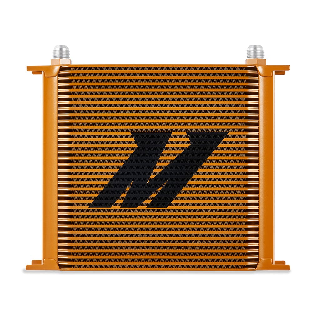 Mishimoto Universal 34-Row Oil Cooler, Gold