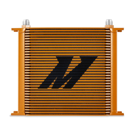 Mishimoto Universal 34-Row Oil Cooler, Gold