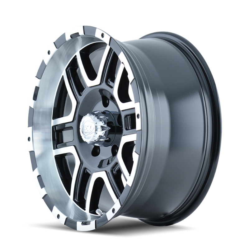 ION Wheels Type 179 Black/Machined | 16x8" +10mm | 6x114.3mm Wheel