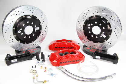 Baer Brakes 05-18 Dodge Challenger/Charger/Magnum 14in Pro+ Rear Brake Kit - Red