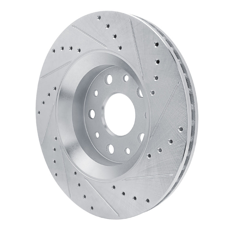 DFC Front Left D&S Silver Brake Rotor: Jeep Gladiator (18-25)